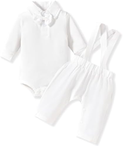 MINIFEIKO Baby Boy Gentleman Outfit - Smart Cute and Comfortable