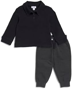Splendi Baby Boys Texture Long Sleeve Set