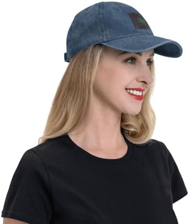 Adjustable Baby Hat Distressed Denim