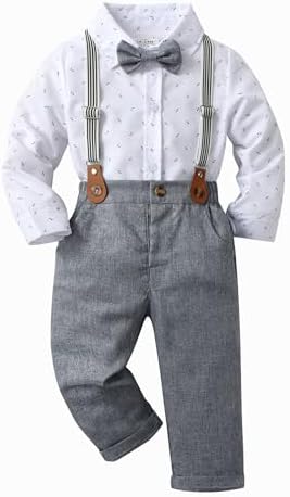Boarnseorl Baby Boys Tuxedo Set