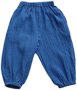 HDLEXD Toddler Basic Cotton Linen Harem Pants