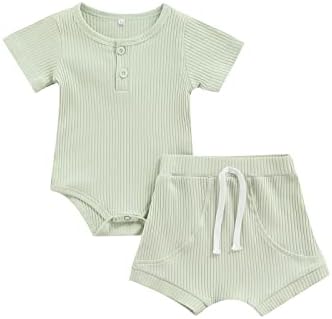 Premium Comfort Baby Ribbed Clothes Set