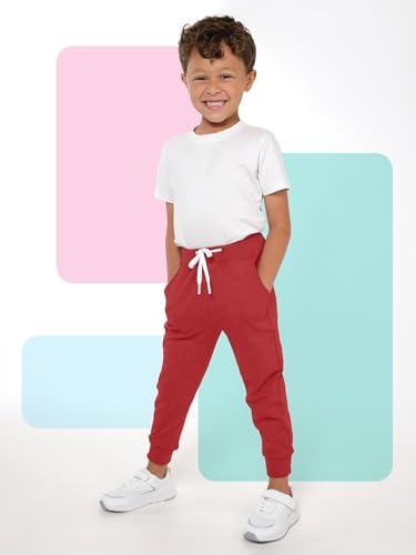 Resinta 3 Pack Toddler Boy Sweatpants with Pockets