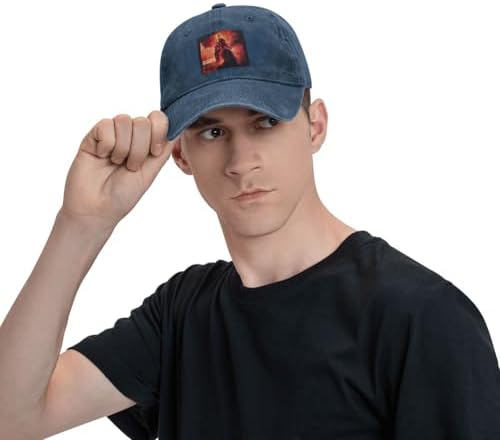 Adjustable Distressed Denim Novelty Hat