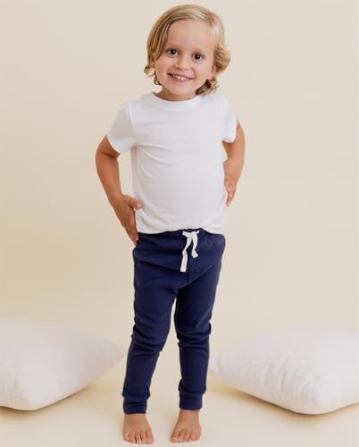 Owlivia Organic Baby Pant Jogger for Infants Boys Girls