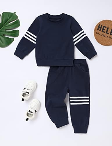 Fun Stripe Toddler Boys Clothing Set