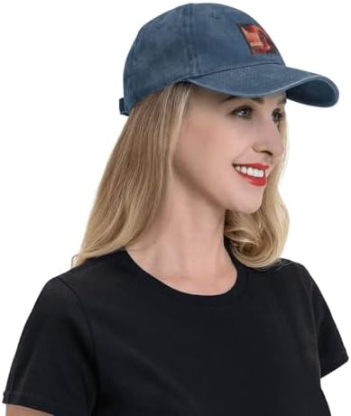 Adjustable Distressed Denim Novelty Hat