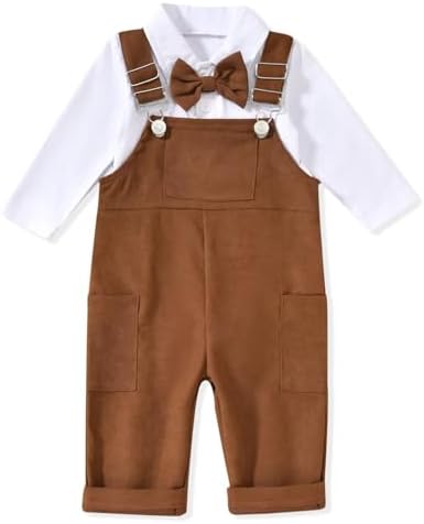 Romper Set for Boys Gentleman Set 0-24 Months