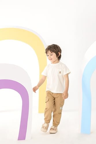 BUniC Feidoog Toddler Boys Cotton SolidPants