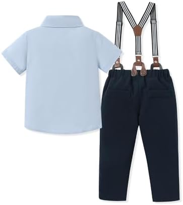 Sanmio Toddler Baby Boy Clothes Suit Gentleman Wedding Outfits