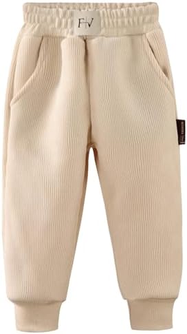 Comfortable Thermal Jogger Pants for Kids