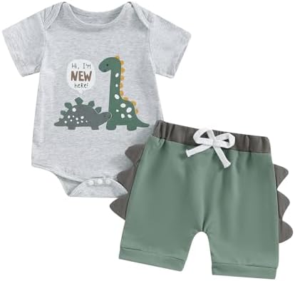 Dinosaur Coming Home Set 0-12M