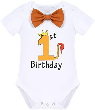Jungle Safari Baby Boys 1st Birthday Party Set