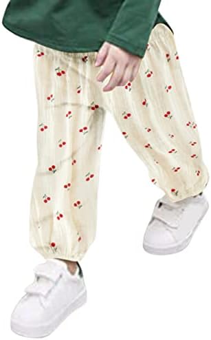 Toddler Boys Loveable Casual Fruity Floral Print Elastic Harem Pants
