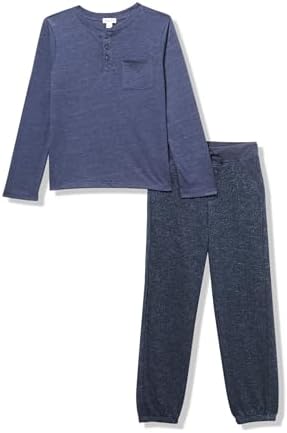 Splendid Baby-Boys Speckled Jogger Set - Long Sleeve Sweater and Pants