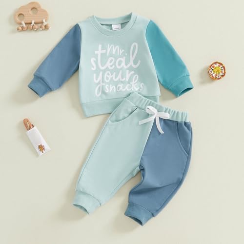 FOCUSNORM Toddler Boys Winter Outfit Set - Cozy Stylish