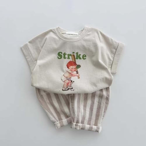 Elastic waist gauze ppants for kids lightweight style comfort