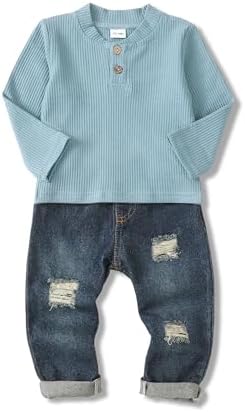 Comfortable Toddler Boys Outfit Set for 12-5