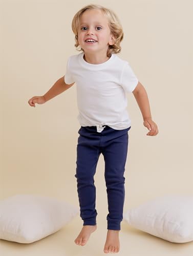 Owlivia Organic Baby Pant Jogger for Infants Boys Girls