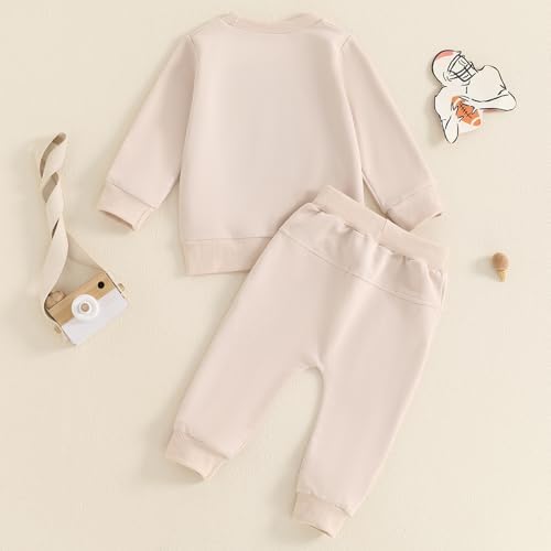 Muasaaluxi Toddler Boy Football Outfit Comfort Style