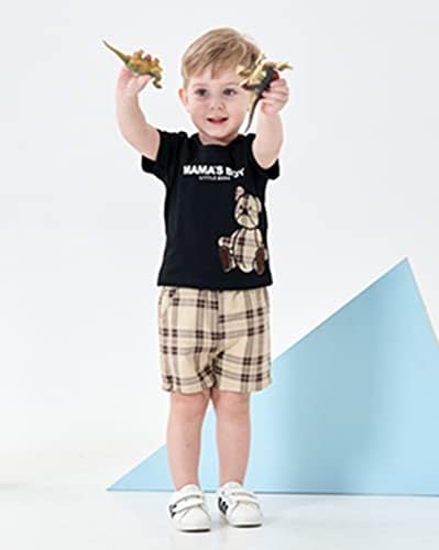 Renotemy Toddler Boy Summer Outfit Set 1