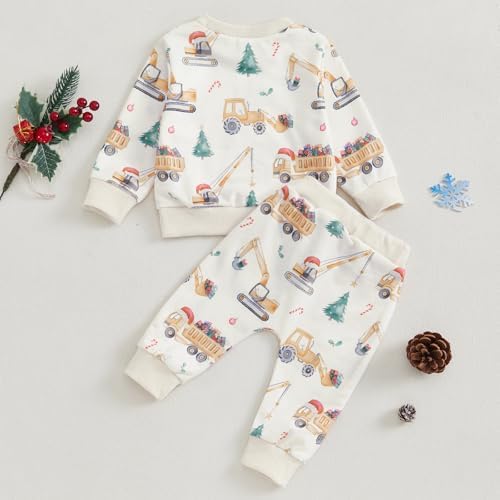 Toddler Boys Track Heart Print Preschool Set