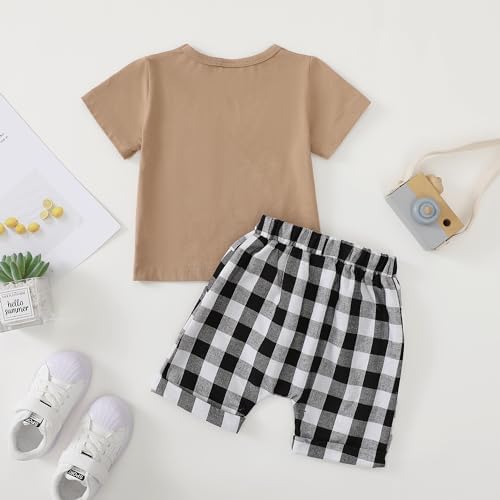 Toddler Boys Summer Short Set 2 Piece Casual Outfit