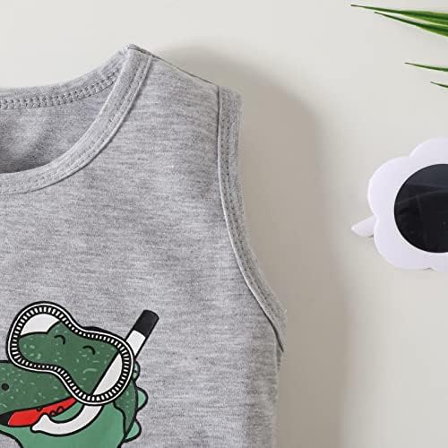 Adorable Summer Outfit for Babies Dinosaur Vest More