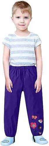 KC Muscular Waterproof Rain Pants for Kids