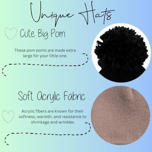 Lets Get Cozy Baby Beanie - Soft Washable for Babies