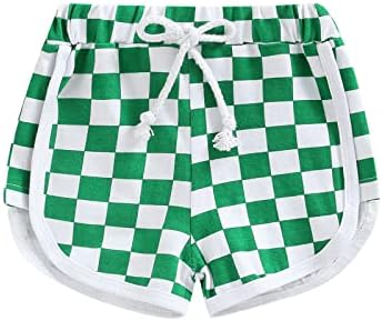 Summer Cotton Plaid Shorts for Baby