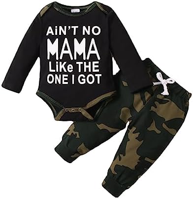 3-Month Toddler Boys Cotton Long Sleeve Top and Trousers Set
