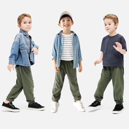 WATOCHE Toddler Boys 3-Pack Long Bloomers