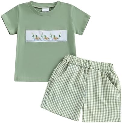 Bagilaanoe Mallard Duck 2 Piece Summer Set for Baby