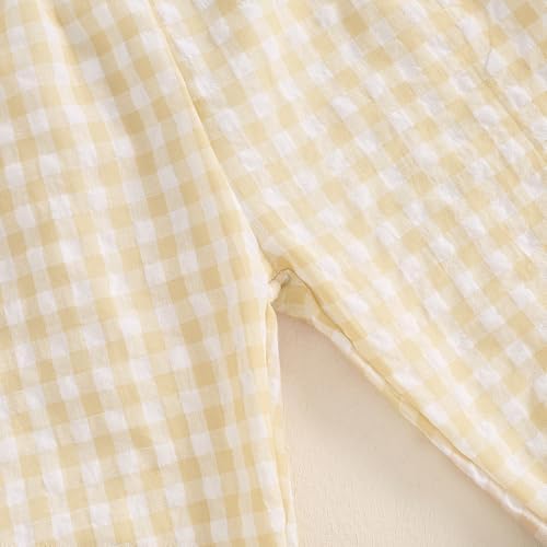 Cotton Plaid Harem Pants for Toddler Infant