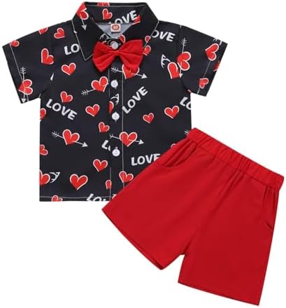 Sinda Toddler Boy Valentines Day Set