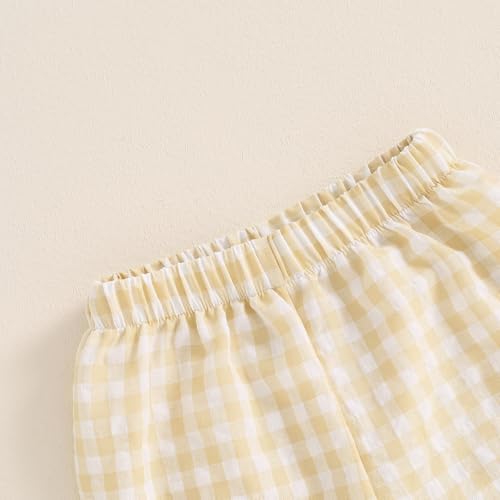Cotton Plaid Harem Pants for Toddler Infant