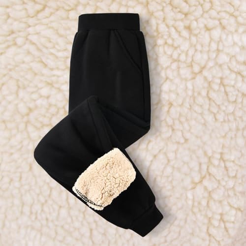 Thick Thermal Fleece Sweatpants for Kids Babies 1-3Y