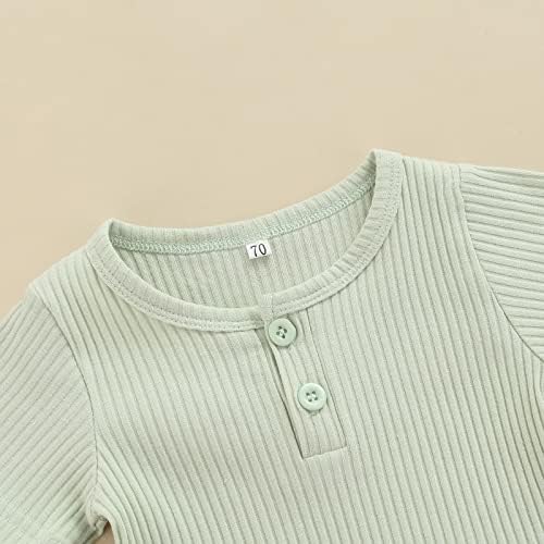 Premium Comfort Baby Ribbed Clothes Set