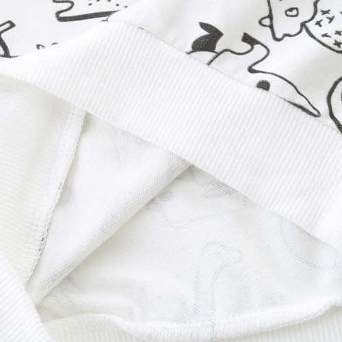 Hikido Dinosaur Toddler Outfit Set 2Pcs Cute Long Sleeve Hoodie Sweatsuit Clothes