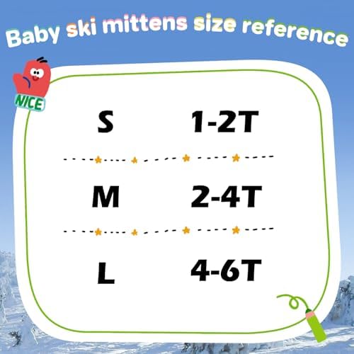Waterproof Winter Gloves for Toddlers