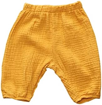 Adorable Hwafan Toddler Baby Boys Girls Summer Basic Cropped Pants