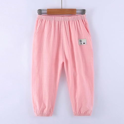 Comfortable Baby boys cotton trousers toddler casual summer pants