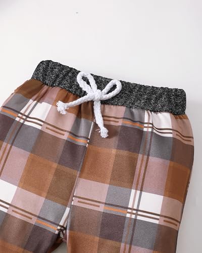 Newborn Baby Boy Clothing Set - Cozy CottonRomperPantsHat