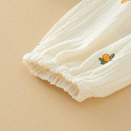 Toddler Linen Elastic Harem Pants for Boys and Girls 1