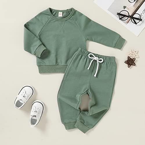 Happy Town Toddler Fall Outfits Set for Boys Girls