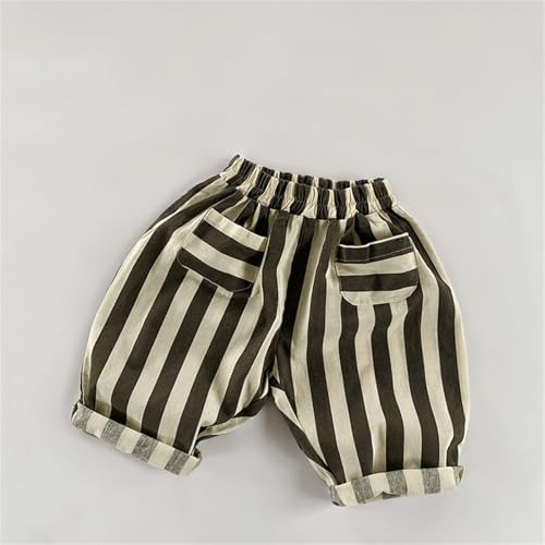 Boys Cotton Linen Harem Printable Joggers 0-24 Months