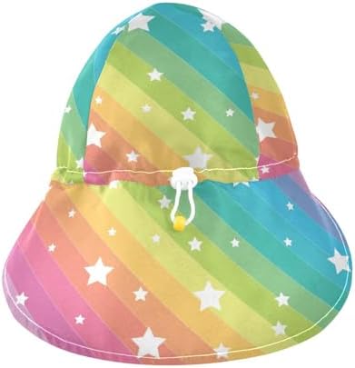 Adjustable UPF 50 Star Beach Hat for Kids