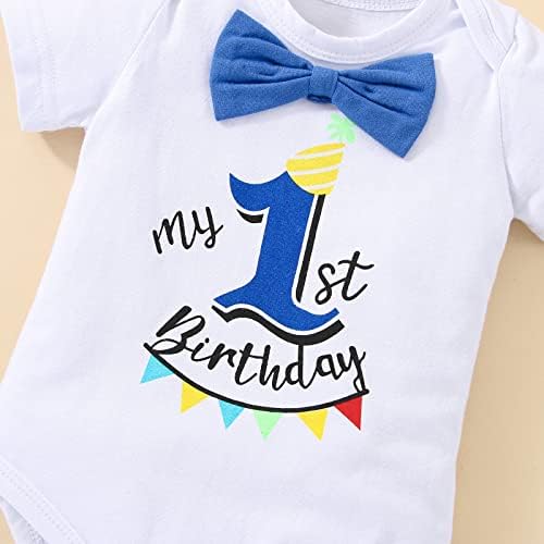 Amazing Baby Boy Dinosaur-themed First Birthday Outfit for Boys