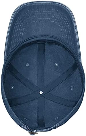 Adjustable Baby Hat Distressed Denim